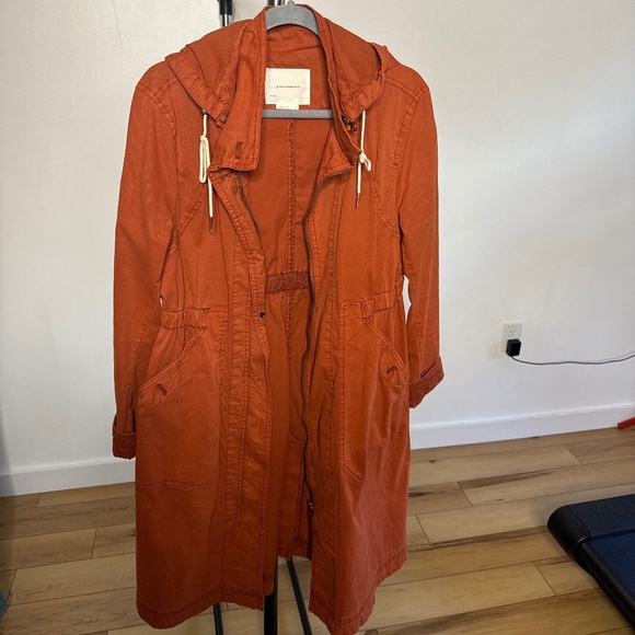 ANTHROPOLOGIE Fall Anorak Trench - Picture 1 of 3